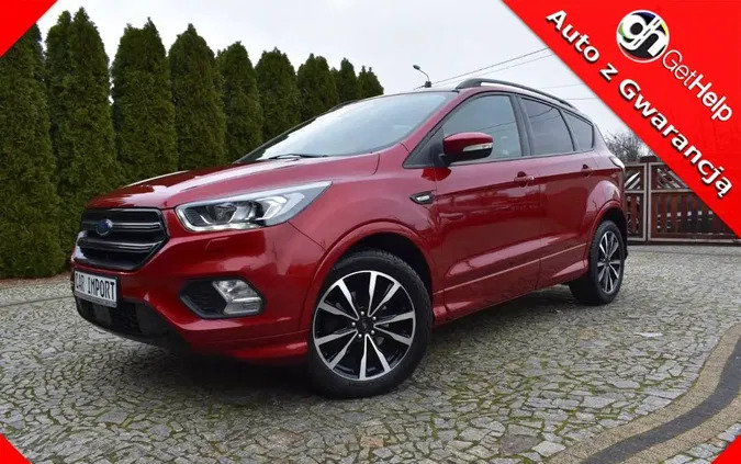 ford kuga kujawsko-pomorskie Ford Kuga cena 73500 przebieg: 125321, rok produkcji 2018 z Barcin